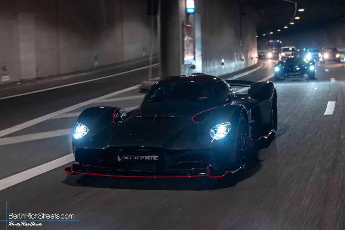 Aston Martin Valkyrie spotted in Düsseldorf — BerlinRichStreets